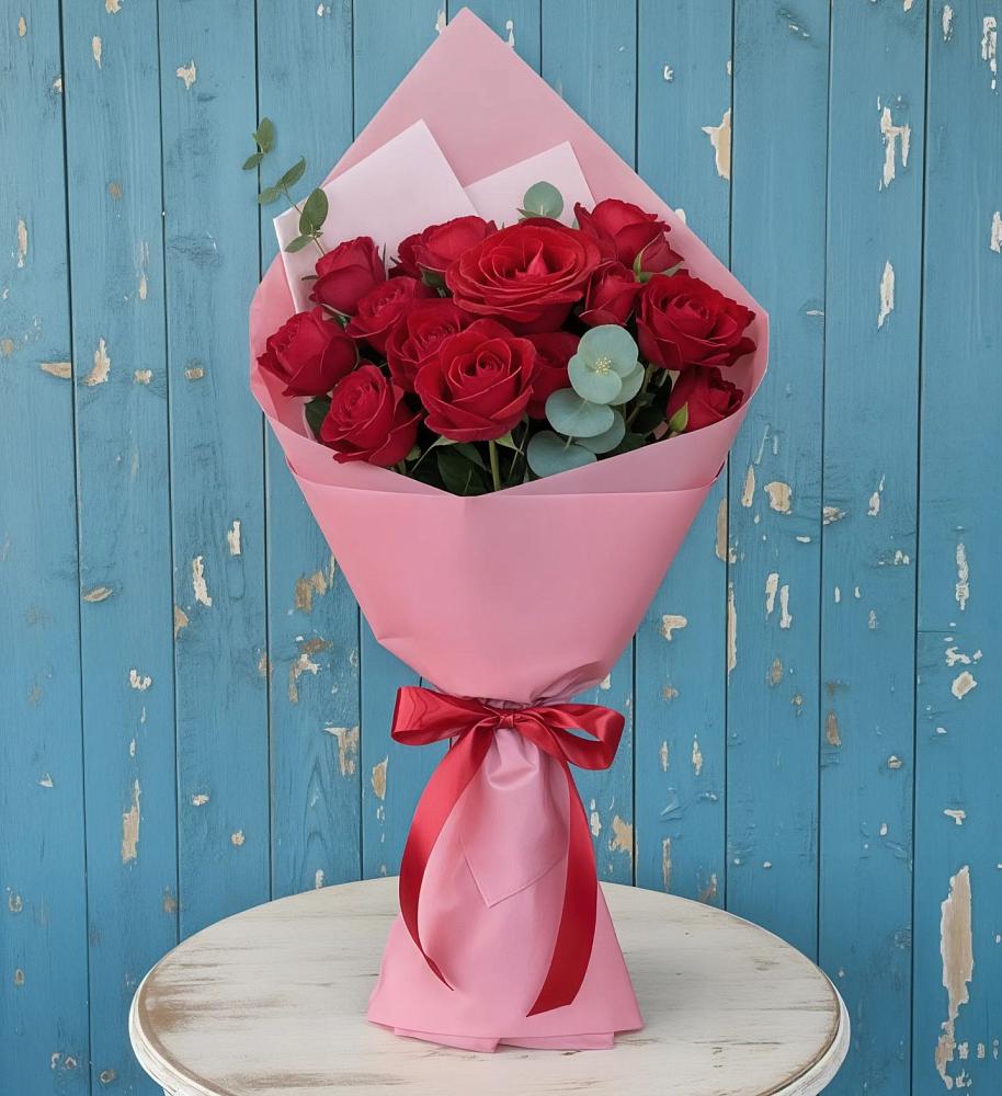 Букет цветов из: Розы в Елизаветинской Ростовской области