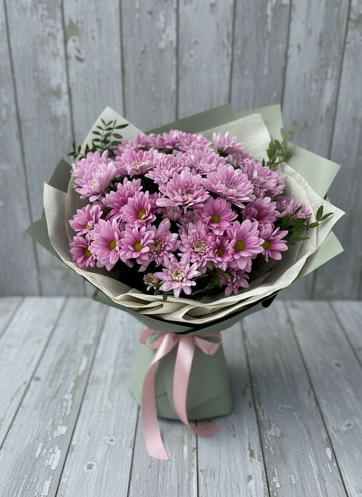 Букет цветов из: Хризантемы в Елизаветинской Ростовской области