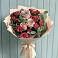 Букет цветов из: Гвоздики и Розы в Елизаветинской Ростовской области