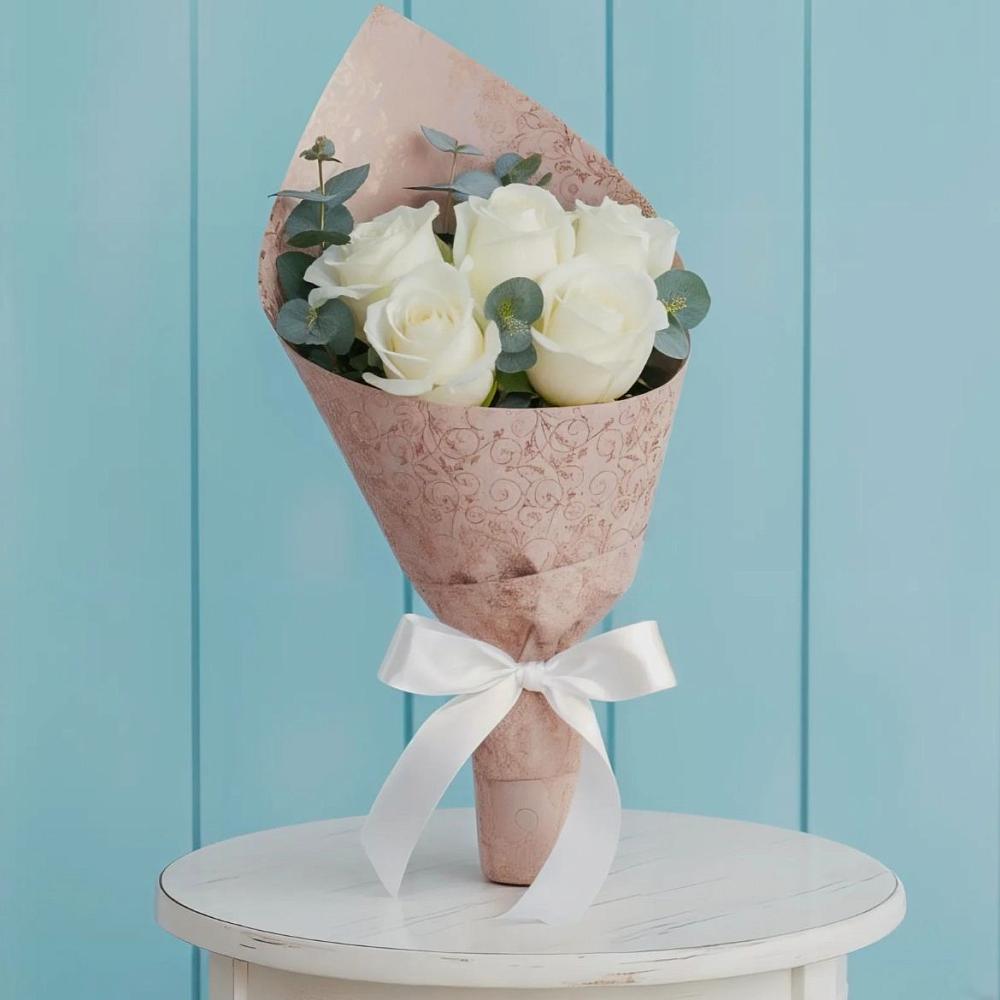 Букет цветов из: Розы в Елизаветинской Ростовской области