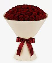 Букет 101 Бордовая роза Блэк Бакарра в Елизаветинской Ростовской области