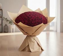 Букет 101 Красная роза в Елизаветинской Ростовской области