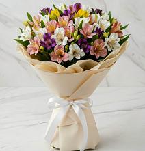 Букет цветов из:  Альстромерии #REPLACE_PRED# Елизаветинской Ростовской области