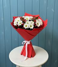 Букет цветов из:  Хризантемы #REPLACE_PRED# Елизаветинской Ростовской области