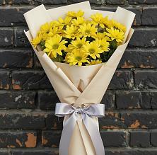 Букет цветов из:  Хризантемы в Елизаветинской Ростовской области