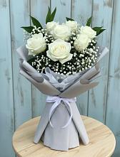 Букет цветов из:  Розы #REPLACE_PRED# Елизаветинской Ростовской области