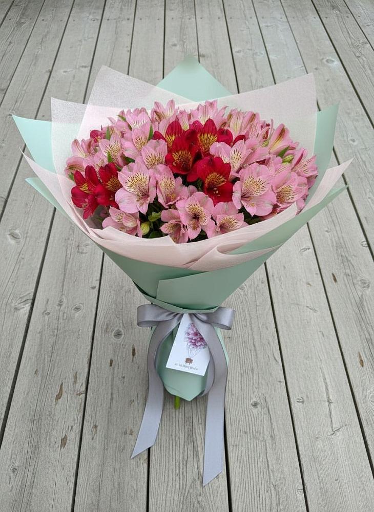 Букет цветов из: Альстромерии в Елизаветинской Ростовской области