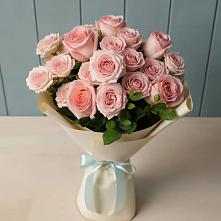 Букет Розовый шарм в Елизаветинской Ростовской области