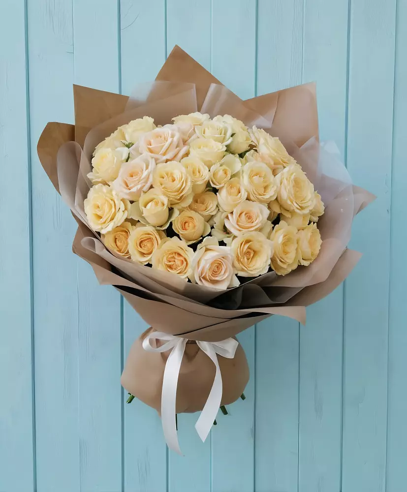 Букет Кремовое облако в Елизаветинской Ростовской области