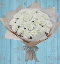 Букет цветов из:  Гвоздики в Елизаветинской Ростовской области