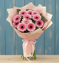 Букет цветов из:  Герберы в Елизаветинской Ростовской области