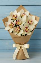 Букет цветов из:  Орхидеи и Розы в Елизаветинской Ростовской области